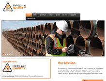 Tablet Screenshot of pipelinesafety.org